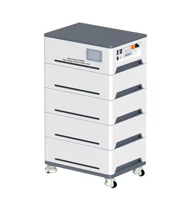 Jakość 15.36kWh System magazynowania energii All-in-One 5kW Inwerter hybrydowy 51.2V 100Ah LiFePO4 3 moduły RS485 CAN WiFi Dom zasilanie solarne zapasowe fabryka
