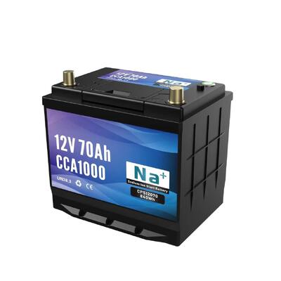 jakość 12V 70Ah bateria sodowo-jonowa 1000CCA Bluetooth Litowa alternatywa ciężkiej pracy dla ciężarówek z silnikiem wysokoprężnym fabryka