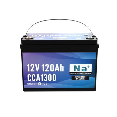 jakość 12V 120Ah Bateria jonowa sodu 1300CCA Bluetooth Bateria litowa o dużej pojemności dla ciężarówek fabryka