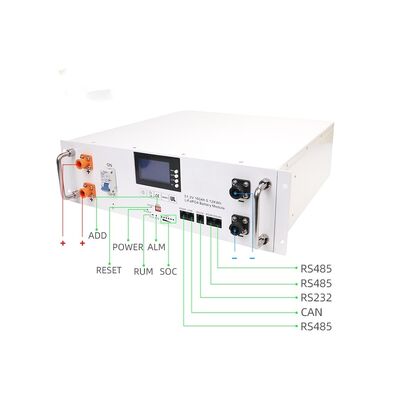 jakość YF51100LFP-FS Akumulator do przechowywania energii 5.12kWh LiFePO4 Akumulator do zapasowego zasilania słonecznego Zarządzanie energią w domu i systemy poza siecią fabryka