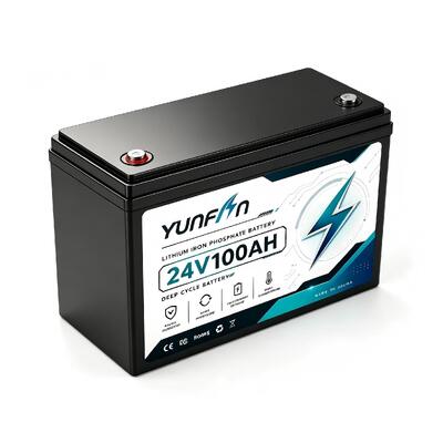 jakość YF24V100Ah-LAS 25,6V 100Ah LiFePO4 Bateria 2560Wh IP55 ABS+PC Shell Drop-in Replacement For 24V Lead Acid UPS Off-Grid Solar Storage Battery fabryka