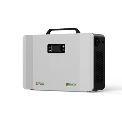 Jakość Portable Power Station Pure Sine Wave LiFePO4 Power Station Emergency Power Station For Home Power Station With UPS Switchover 20ms For RV Travel Van Life fabryka