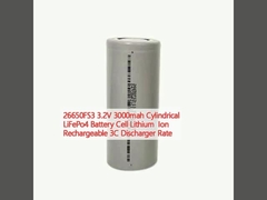 26650FS3 3.2V 3000mah Cylindryczna LiFePo4 Bateria Litowo-Jonowa